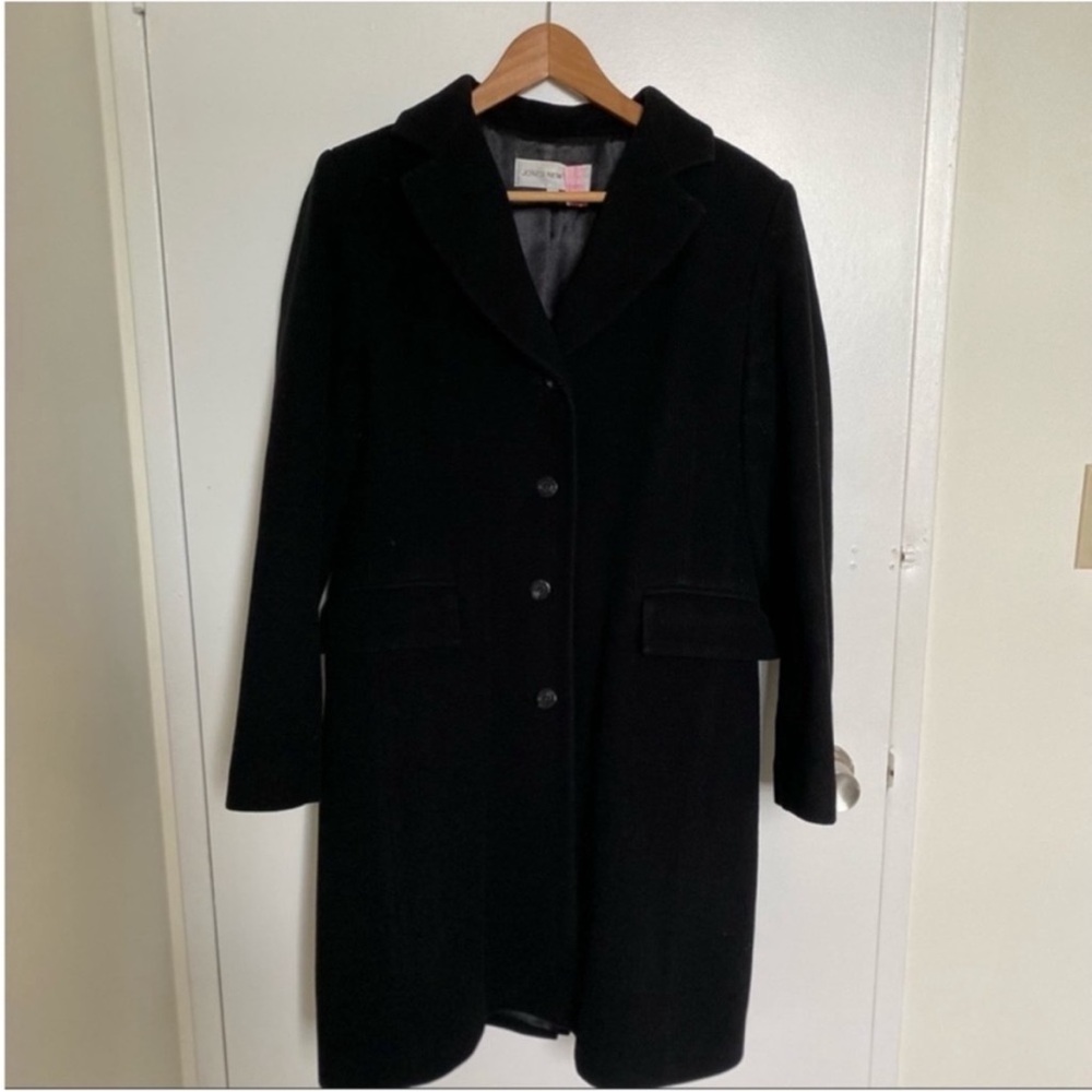 JONES NEW YORK Coat - Black